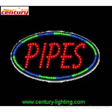 wholesale china factory price pipes animated led sign